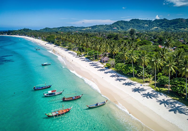 Lombok Beach Panorama